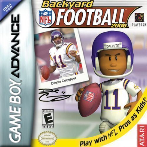 Backyard Football 2006 GBA (USA) Game Cover